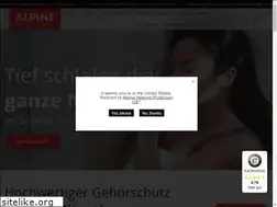 Sites similar to alpine-gehoerschutz.de