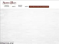Sites similar to alpine-haus.com