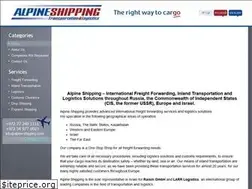 Sites similar to alpine-shipping.com