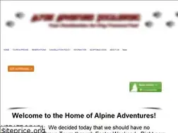Sites similar to alpineadventuresdogsledding.com
