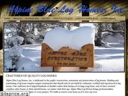 Sites similar to alpineblueloghomes.com
