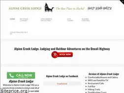 Sites similar to alpinecreeklodge.com