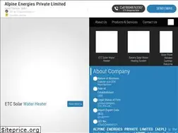 Sites similar to alpineenergies.in