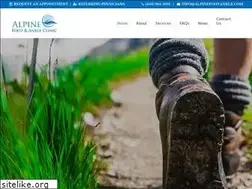 Sites similar to alpinefootankle.com