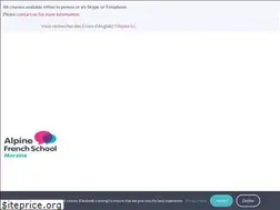 Sites similar to alpinefrenchschool.com