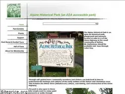 Sites similar to alpinehistoricalpark.org
