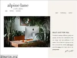 Sites similar to alpinelanecreative.com