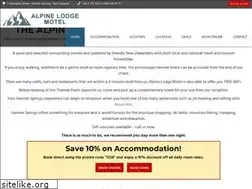 Sites similar to alpinelodgemotel.co.nz