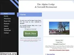 Sites similar to alpinelodgewva.com