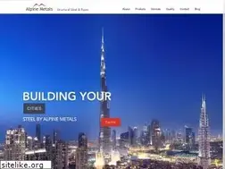 Sites similar to alpinemetalsdubai.com