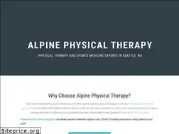 Sites similar to alpineptseattle.com