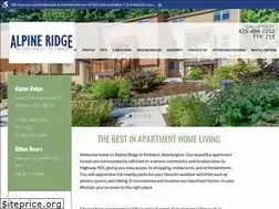 Sites similar to alpineridgeapts.com