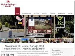 Sites similar to alpinespringsmotel.co.nz