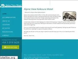 Sites similar to alpineviewkaikoura.co.nz