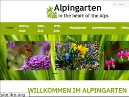 Sites similar to alpingarten.com