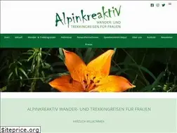 Sites similar to alpinkreativ.de
