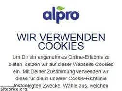 Sites similar to alpro.com