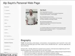 Sites similar to alpsayin.com