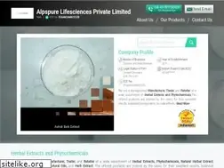 Sites similar to alpspure.co.in