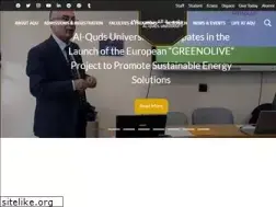 Sites similar to alquds.edu