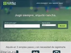 Sites similar to alquilacancha.com