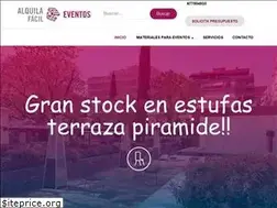 Sites similar to alquilafacileventos.com