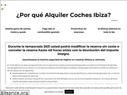Sites similar to alquilercochesibiza.com