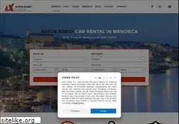 Sites similar to alquilercochesmenorca.com