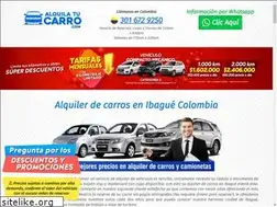 Sites similar to alquilerdecarrosibague.com
