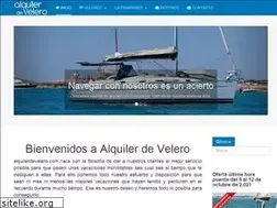 Sites similar to alquilerdevelero.com