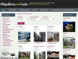 Sites similar to alquileresenlacosta.net