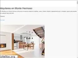 Sites similar to alquileresenmontehermoso.com