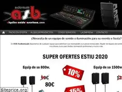 Sites similar to alquilersonidobarcelona.com