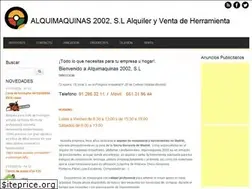 Sites similar to alquimaquinas.es