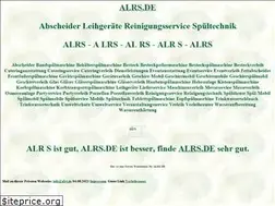Sites similar to alrs.de