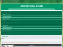 Sites similar to als-seminare.de