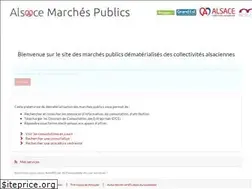 Sites similar to alsacemarchespublics.eu