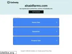Sites similar to alsaidfarms.com
