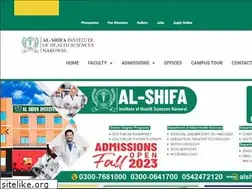 Sites similar to alshifa.edu.pk