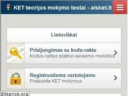 Sites similar to alsket.lt