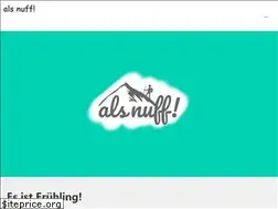 Sites similar to alsnuff.ch