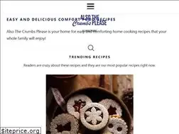 Sites similar to alsothecrumbsplease.com
