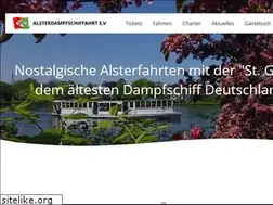 Sites similar to alsterdampfer.com