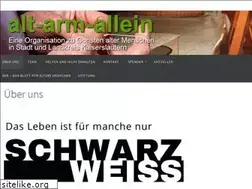 Sites similar to alt-arm-allein.de