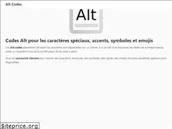 Sites similar to alt-codes.fr