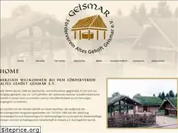 Sites similar to alt-geismar.de