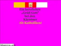 Sites similar to alt-katholiken.at