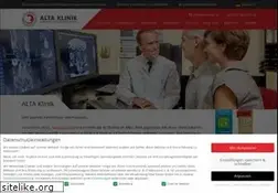 Sites similar to alta-klinik.de