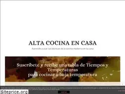 Sites similar to altacocinaencasa.com