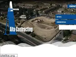 Sites similar to altacontracting.com